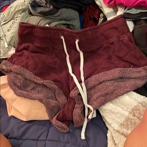 Maroon shorts